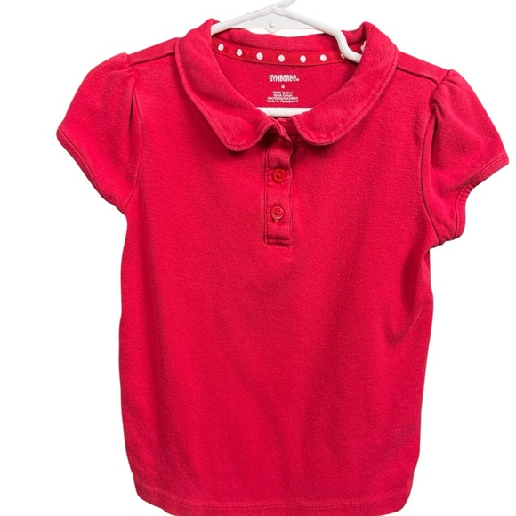 Five (5) Gymboree Red Kids Shirt Sleeve Polo Shirts - Picture 7 of 10